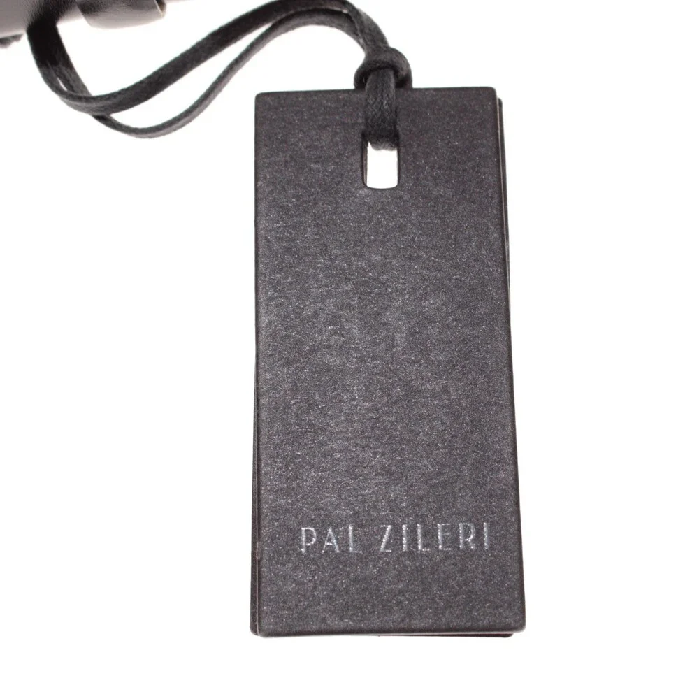 Pal Zileri NWT Classic Belt Size 85 / 48 (US 32) in Solid Black Leather